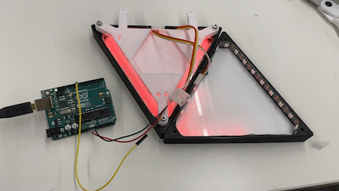 gif of two panel prototpye