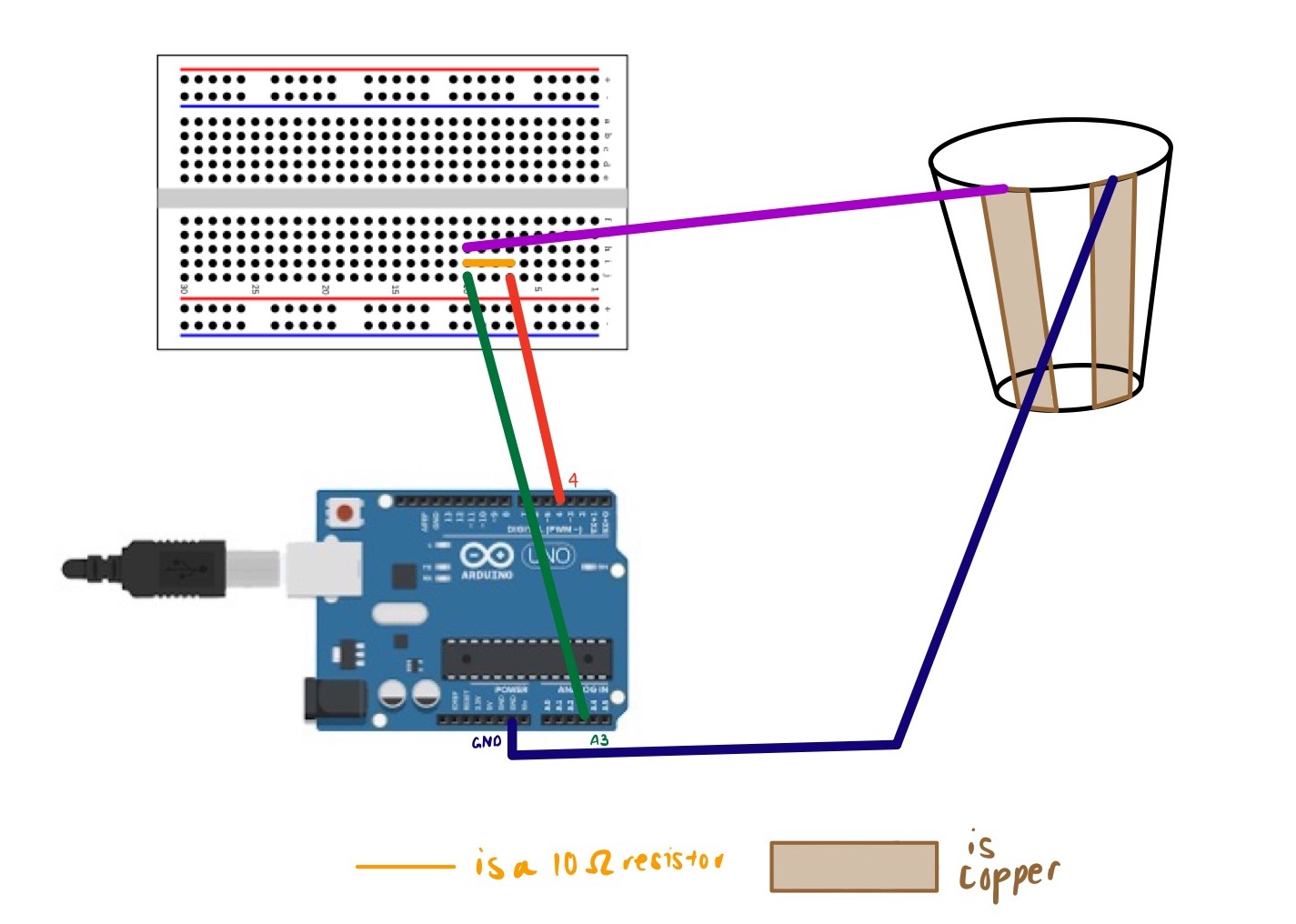 Sensor schematic